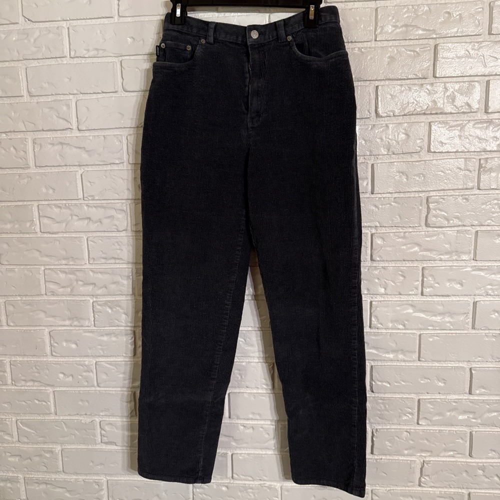 Lauren Ralph Lauren Women's Corduroy Pants Olive Green Straight Leg Size 8